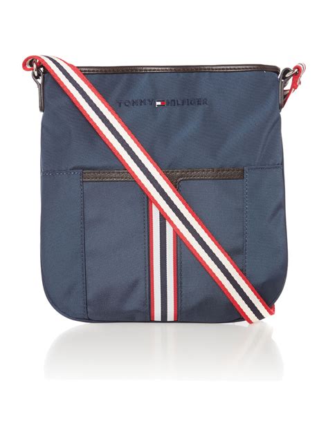 small navy cross body bag.